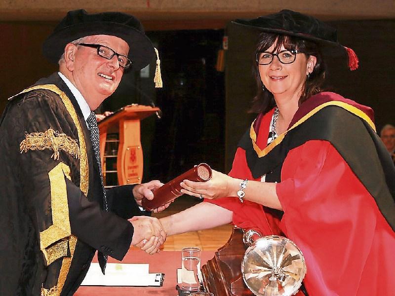 Tipperary woman honoured with a doctorate at University of Limerick