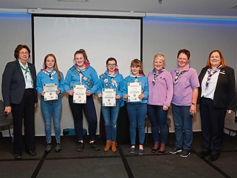 Tipperary Girl Guides blaze a trail to Croke Park