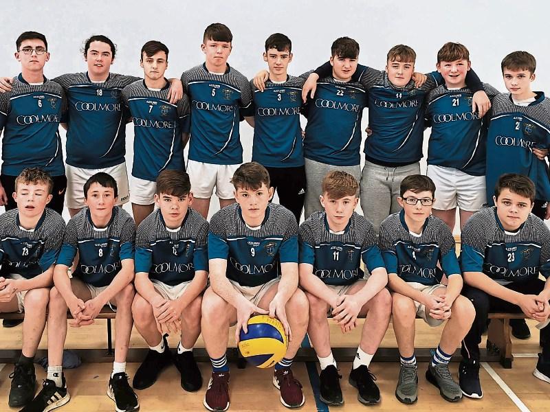 Patrician Presentation Secondary School Cadette Boys&rsquo; Volleyball team