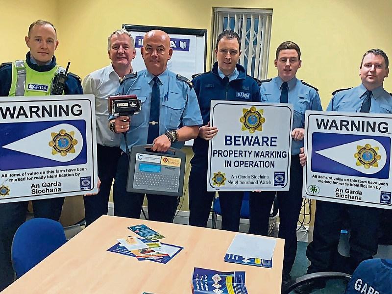 Tipperary gardai trained on property marking to cut down on crime