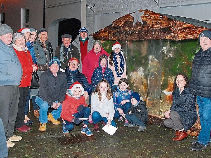 Blessing of the crib and Nativity scene in Roscrea 