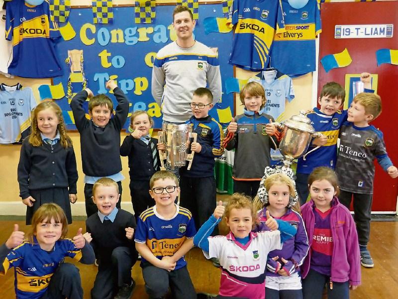 Seamus Callanan brings Liam MacCarthy cup to Grangemockler, home of Bloody Sunday hero Michael Hogan