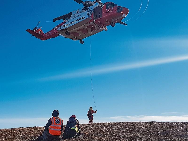 Female walker injured in the Comeragh Mountains is airlifted to hospital 