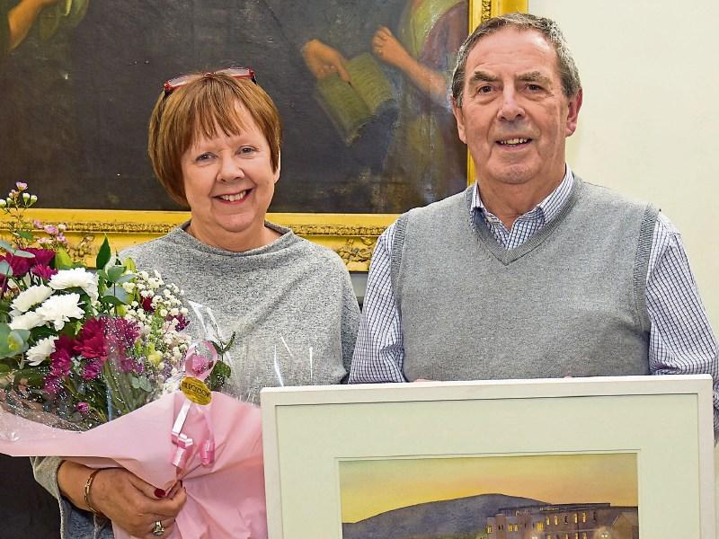 Two retiring Carrick-on-Suir business people are honoured by traders association