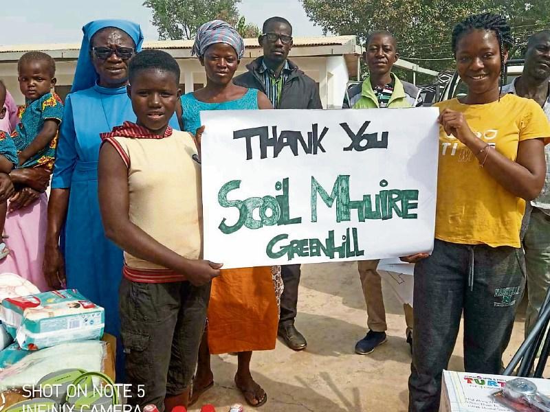Donations from two Co. Tipperary schools buy vital supplies for babies home in Ghana