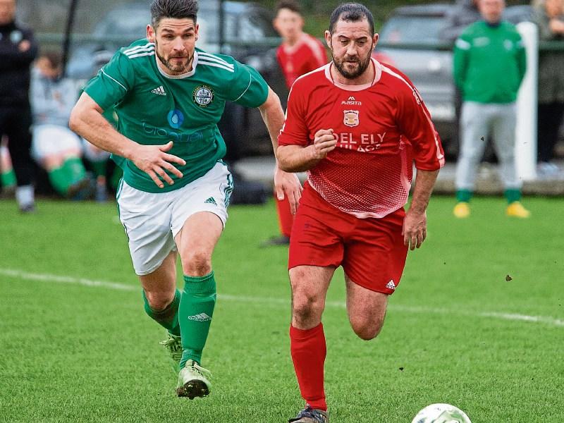 John O'Gorman (Clonmel Celtic) and Martin Darmody (Two Mile Borris)