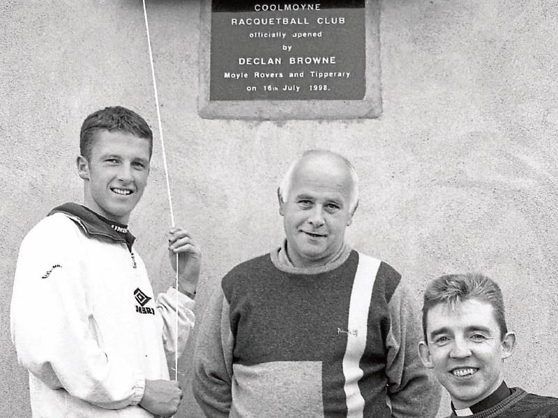 Officially opening of Coolmoyne Racquetball Club in 1998