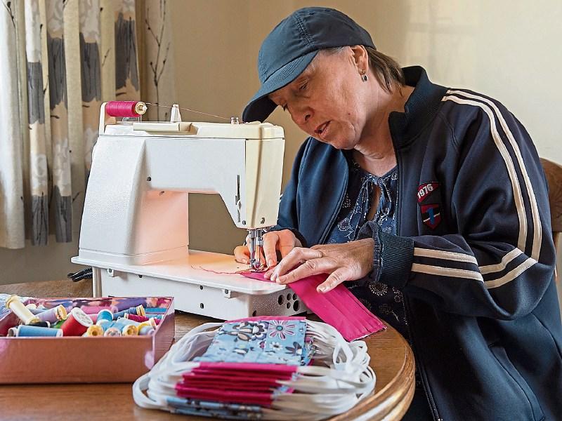 Tipperary’s Socks for Soldiers volunteers are sewing face masks for Covid-19 frontline workers