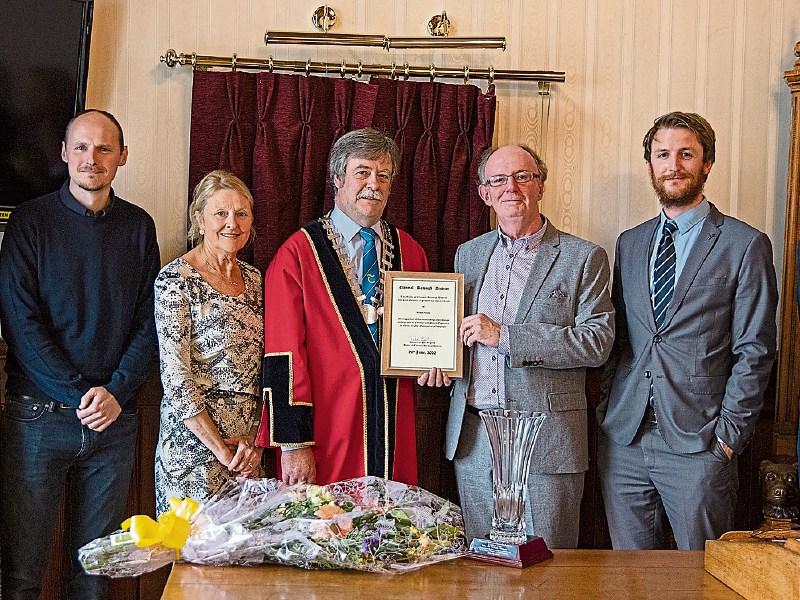 MAYORAL RECEPTION FOR MICHAEL HEVERIN