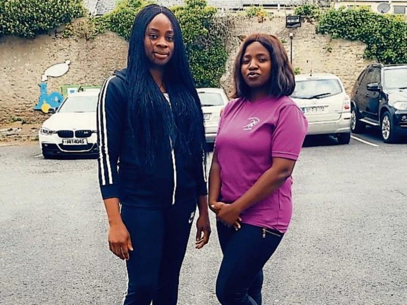 Two Nigerian ladies are running dance classes for children at Tipperary direct provision centre