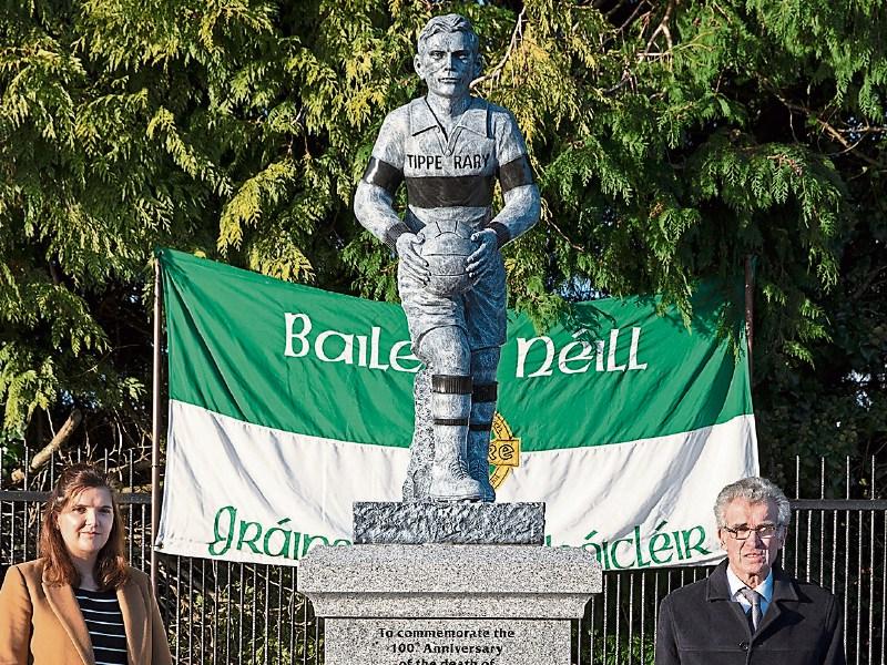 Michael Hogan statue