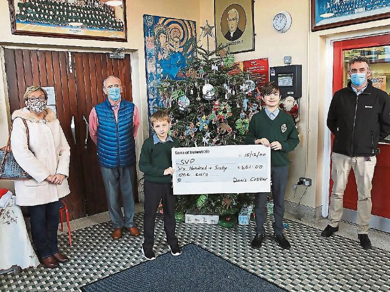 Carrick-on-Suir area schools donated over €3,000 to St Vincent de Paul Christmas food appeal