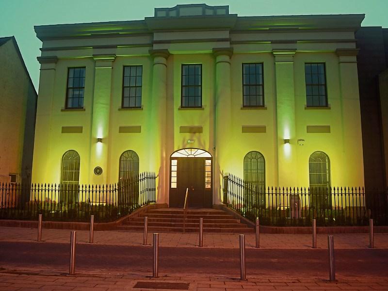 Tipperary council offices lit up in green to highlight Organ Donor Awareness Week