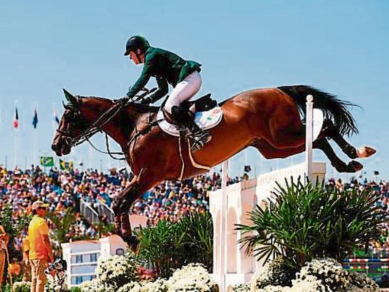First international show jumping competition of the 2017 Dublin Horse Show was won today by Tipperary’s Greg Broderick 