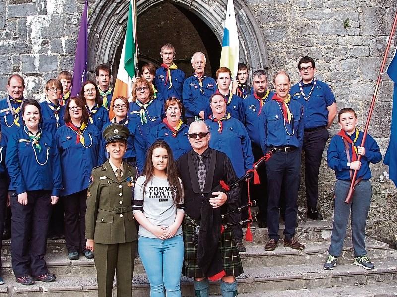 Rock hosts Tipperary Scouts flag ceremony