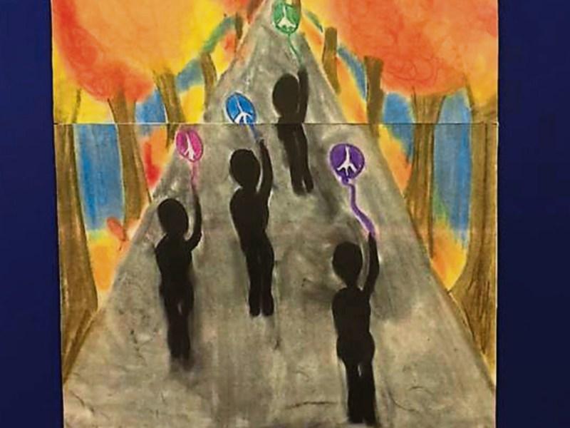 Niamh is top prize winner in Carrick-on-Suir Peace Poster Contest