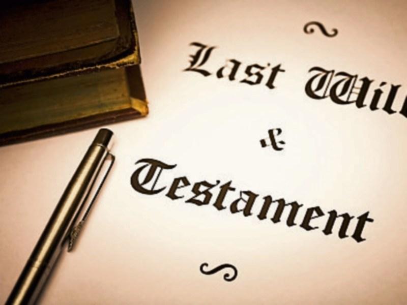 Making a will
