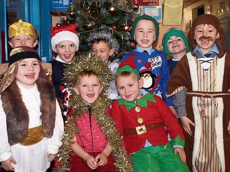 Boys light up the stage with Christmas Show