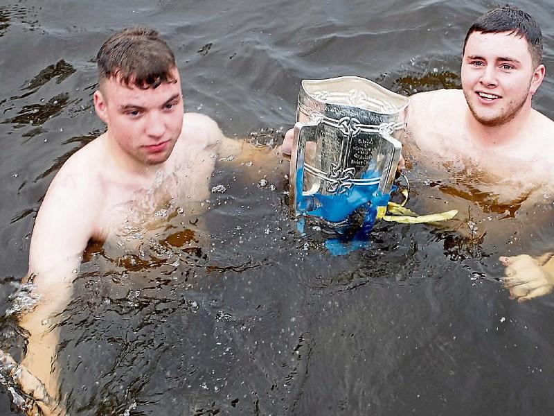 Nenagh gets into the Christmas spirit as Liam takes the plunge for charity