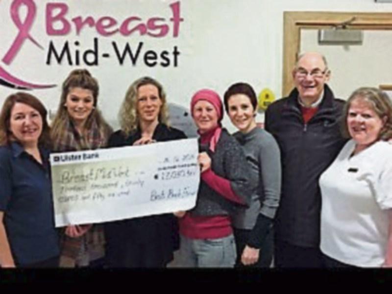 Nenagh woman Majella raises €13,000 for Limerick hospital services