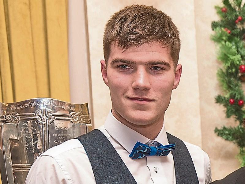Tipp minor hurler Michael Whelan received a Young Player of the Year award