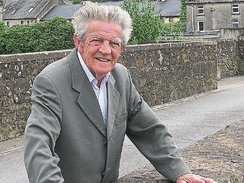Liamie "Doc" Doherty pictured at the Old Bridge in Carrick-on-Suir