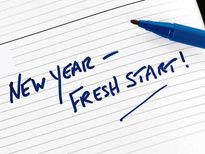 New Year's resolutions