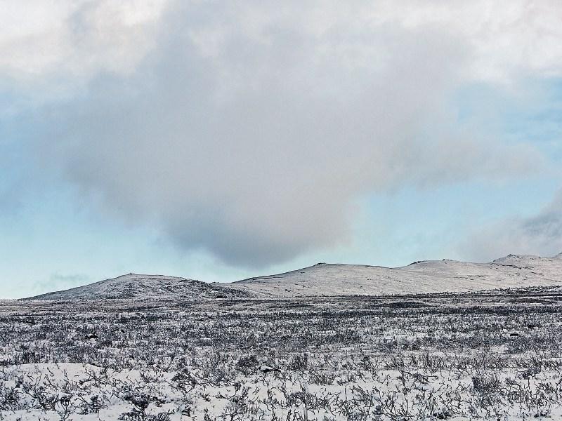 Snow turns the Comeraghs above Clonmel into a winter wonderland