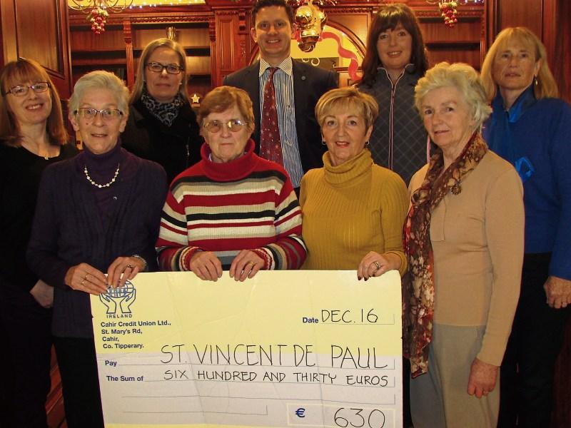 Cahir to Sing group raise €630 for Society of St. Vincent de Paul