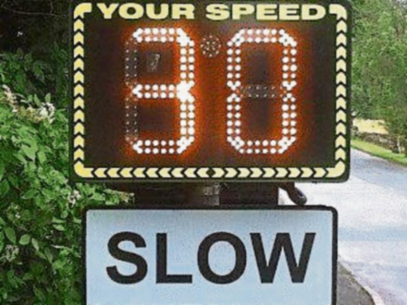 Tipperary councillor wants a Community Subsidy Scheme for the purchase of speed warning signs