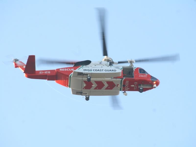 Hiker injured in Galtee Mountains airlifted to hospital by Coast Guard helicopter 