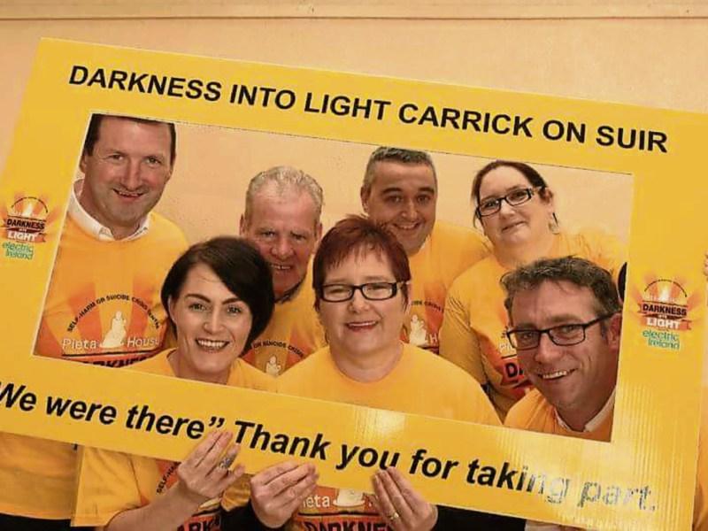 Brendan Cummins join's Carrick-on-Suir's Darkness Into Light campaign