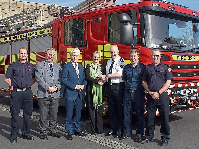 Tipperary Fire Service takes delivery of new fire appliance