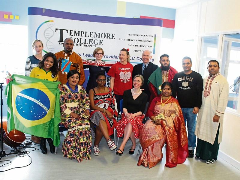 Intercultural event at Tipperary college
