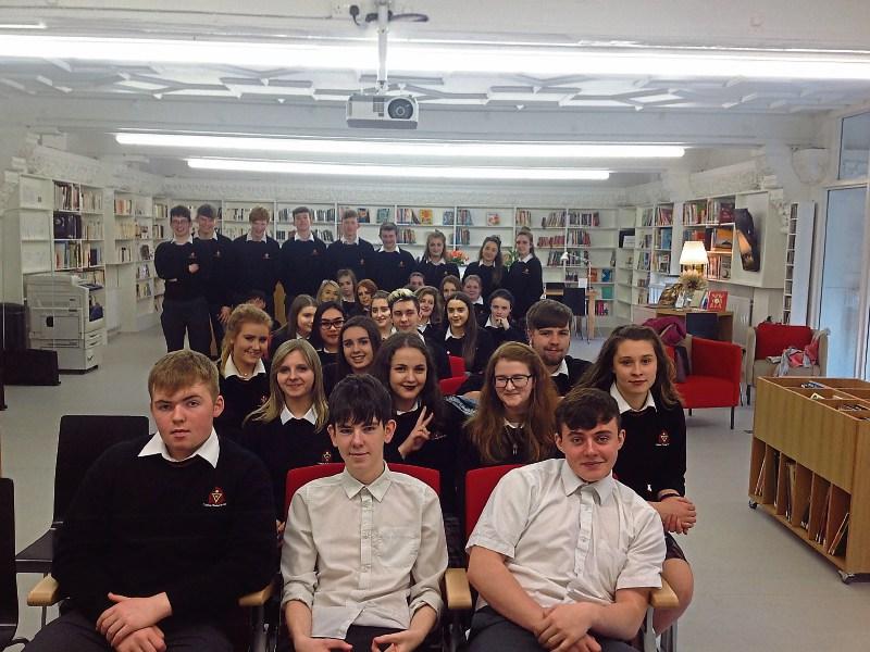 Roscrea's Colaiste Phobal 5th Year trip to Alliance Française
