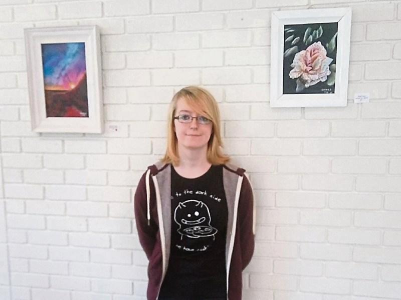 Young artist Laura stages first solo show