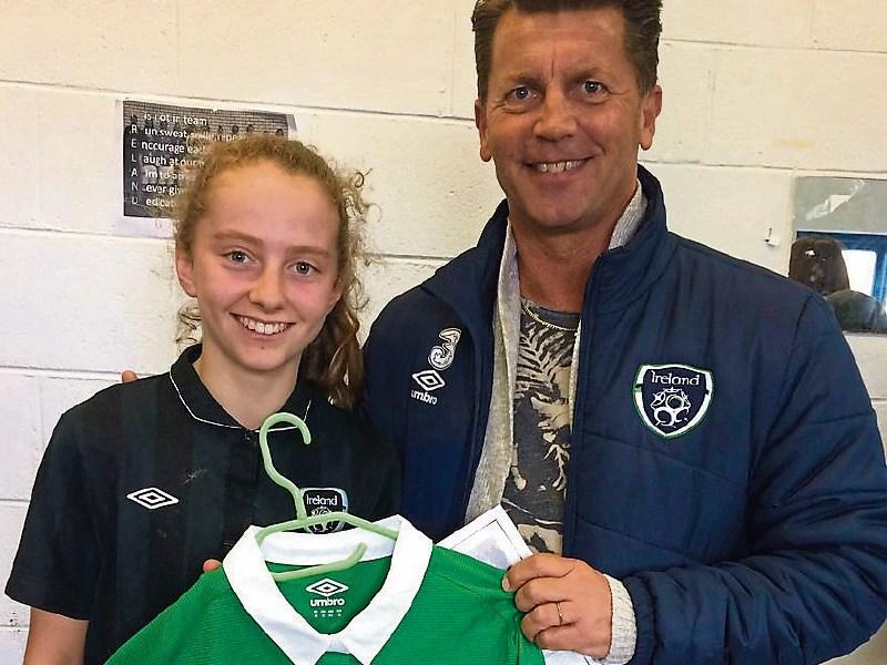 Tipperary girls soccer boost as Aoibheann wins Republic of Ireland cap