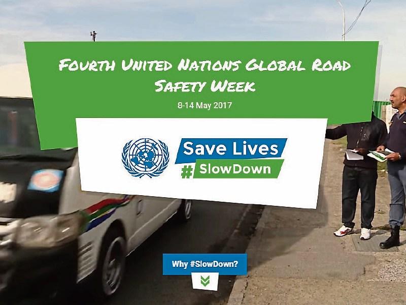 UN Global Road Safety Week 8-14 May 2017