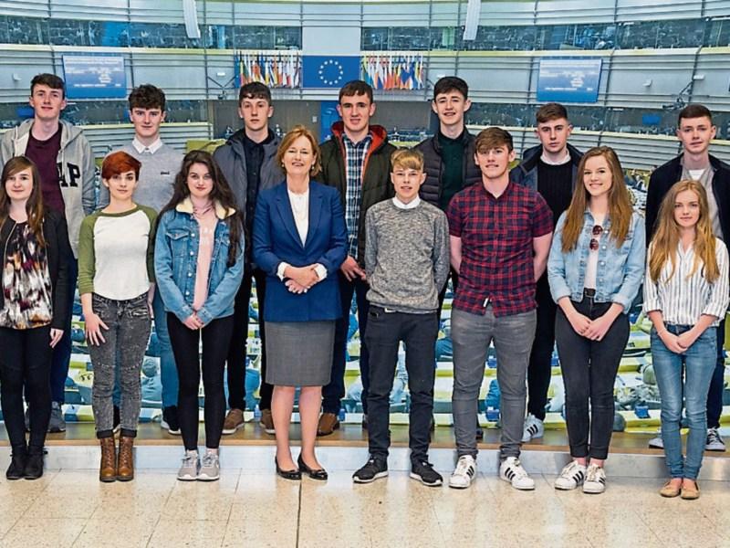 Cahir students experience European Parliament life in Brussels