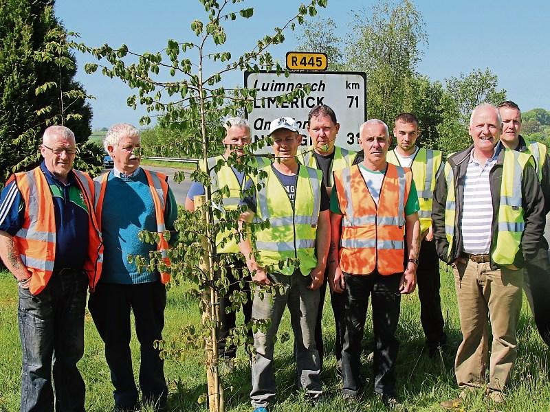 Clann tree planting campaign with Tidy Towns
