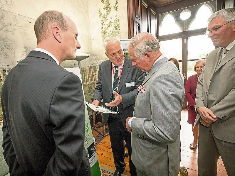 Fethard's Tim Robinson granted audience with Prince Charles