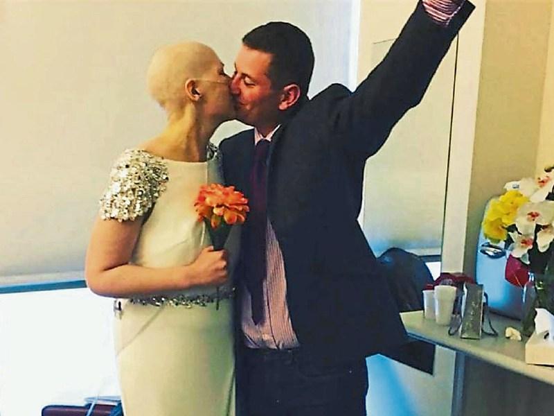 Clonmel woman (29) fighting cancer gets married in Dublin hospital