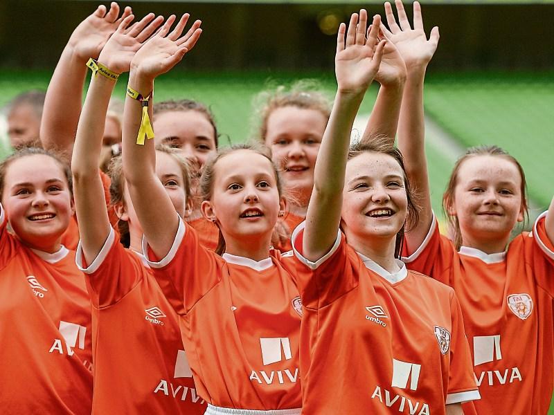 Tipperary's soccer kids experience Aviva Stadium magic