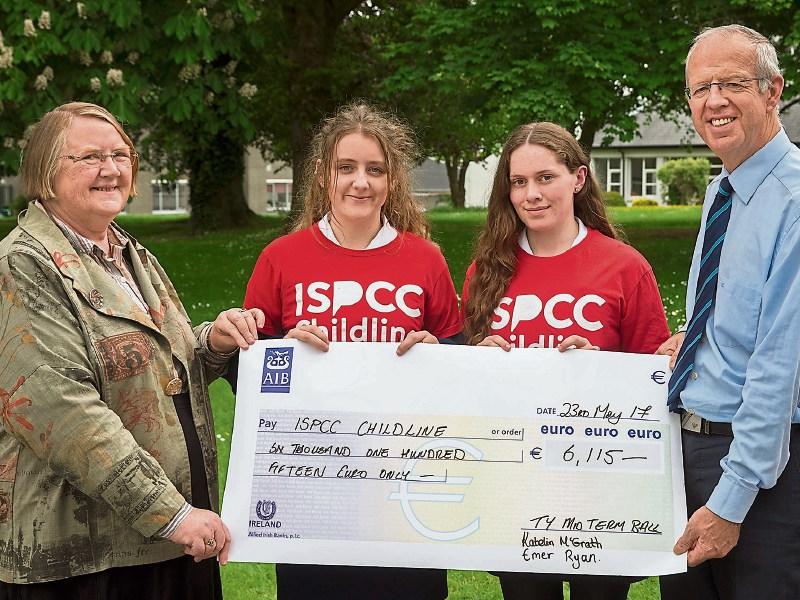 Clonmel students raise more than €6,000 for Childline
