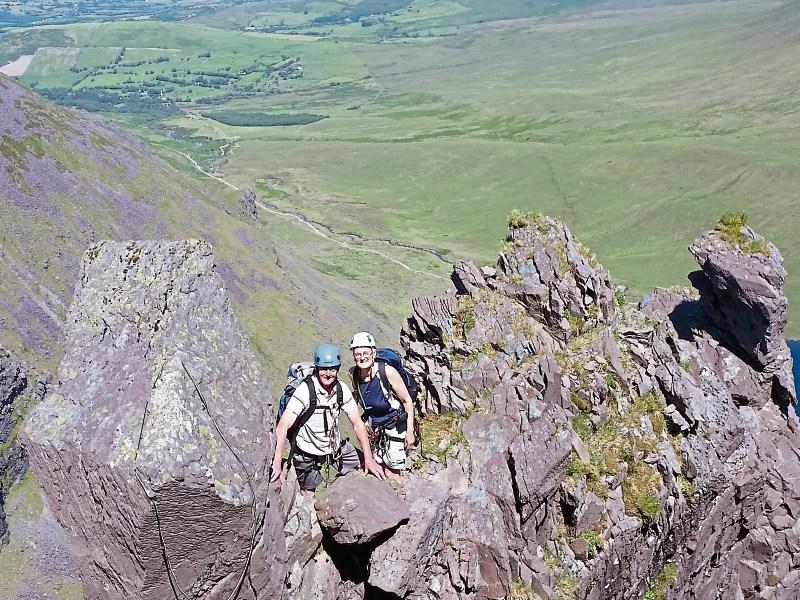 Tipperary walkers reach summit of Carrauntoohil's Howling Ridge