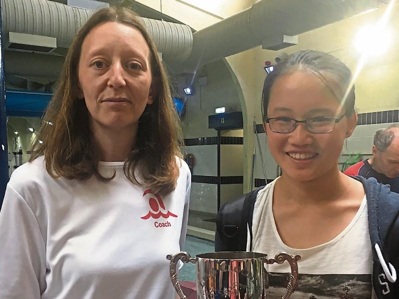 Ana Li Diggins is Clonmel's Swimmer of the Year