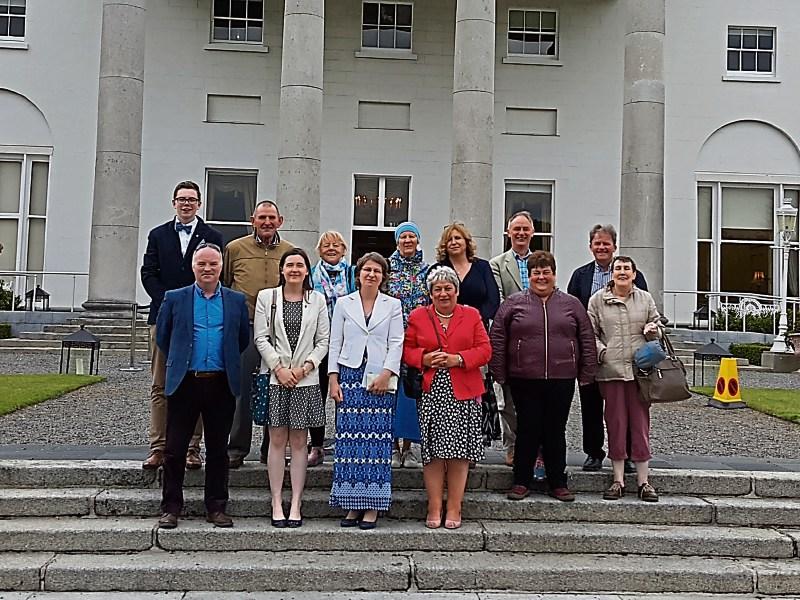 Cloughjordan invited to Aras garden party for Scohaboy bog conservation work