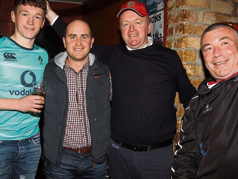 Tipperary supporters cheer on the British and Irish Lions in Auckland thriller