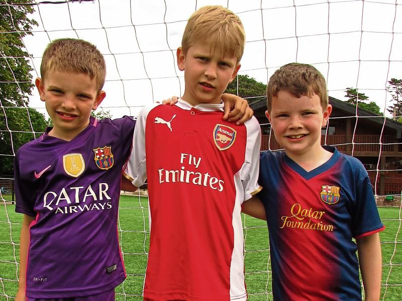 Cahir Park AFC: Arsenal and Barcelona soccer kids showcase their skills at Tipperary club's summer camp