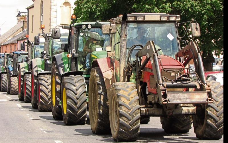 Tipperary tractor run fundraiser was a great success